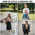 How to Style a Graphic Tee: 3 Looks From Casual to Smart
