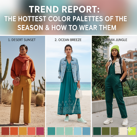Trend Report: The Hottest Color Palettes of the Season & How to Wear Them