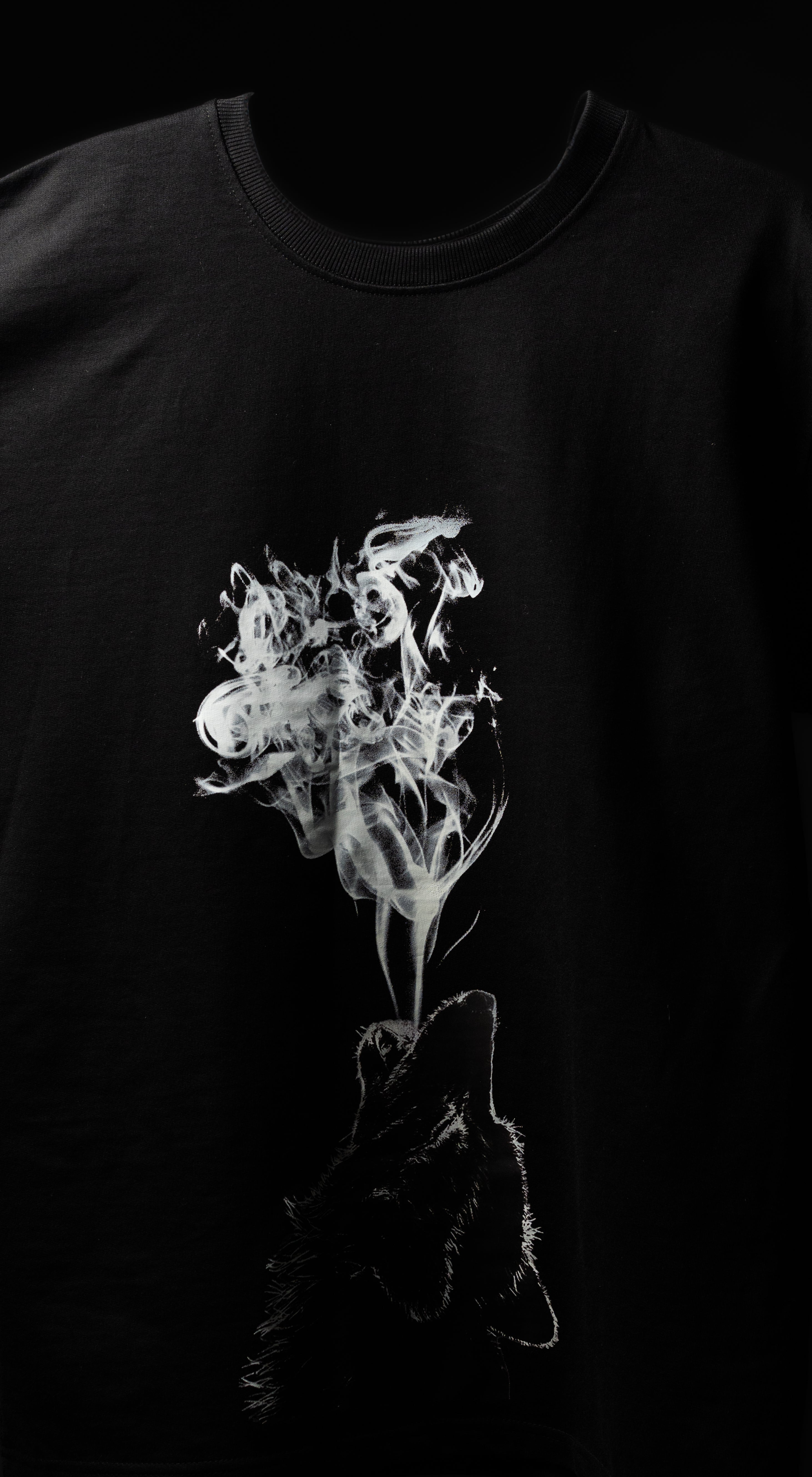 BUYBOT “Smoke Spirit” Oversized Tee – Minimal Street Edition