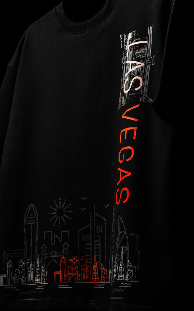 The Black Vegas Minimalist T-Shirt
