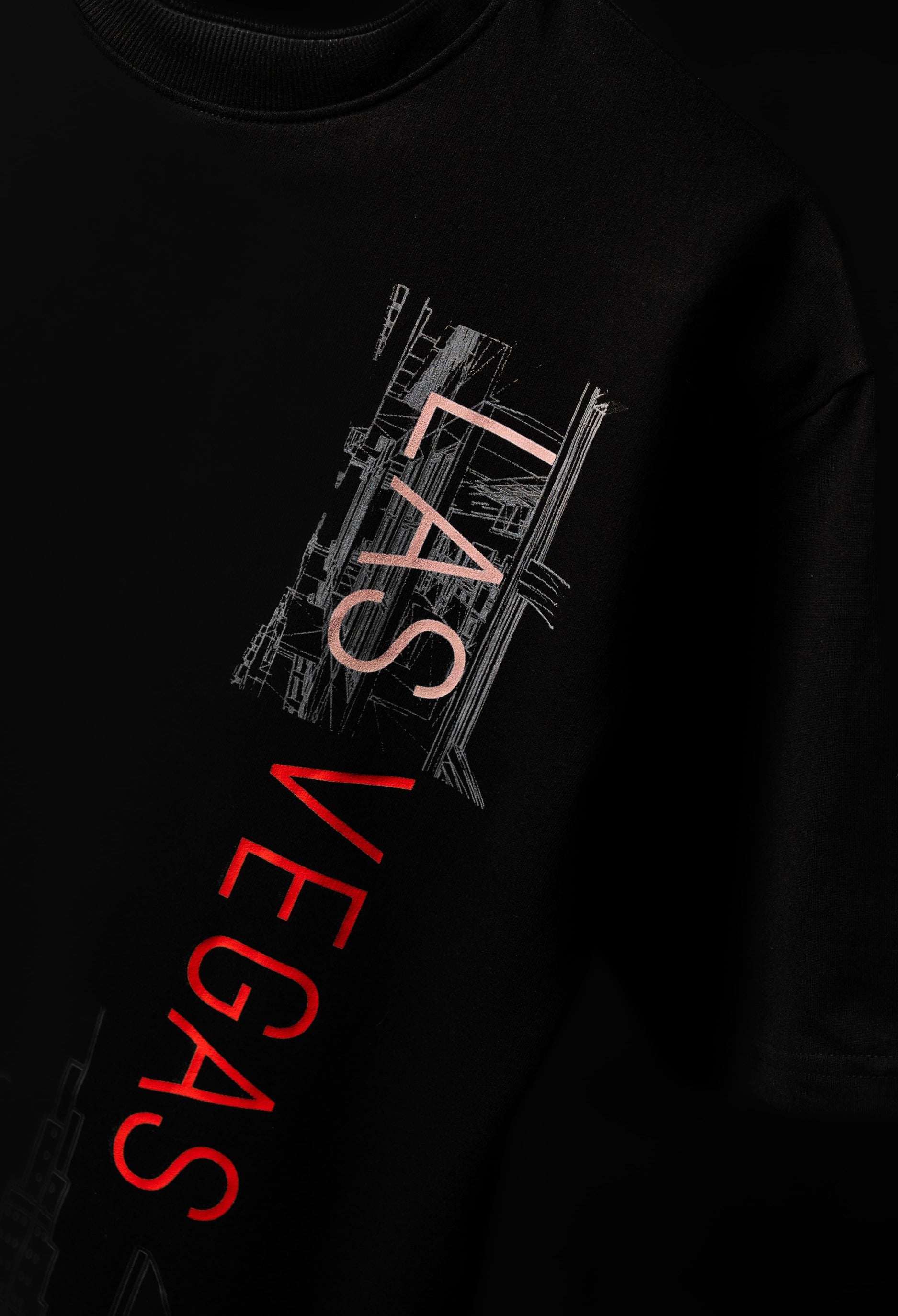 The Black Vegas Minimalist T-Shirt