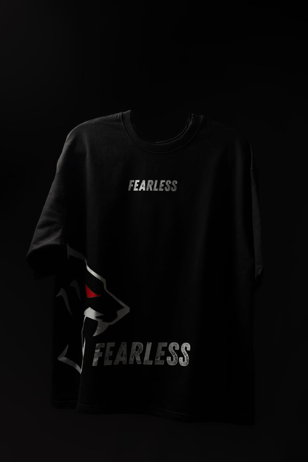 Fearless Panther Graphic T-Shirt - Black | BUYBOT