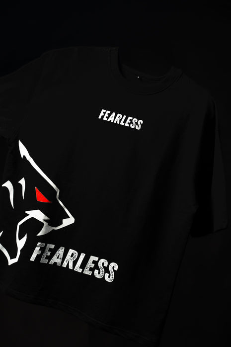 Fearless Panther Graphic T-Shirt - Black | BUYBOT
