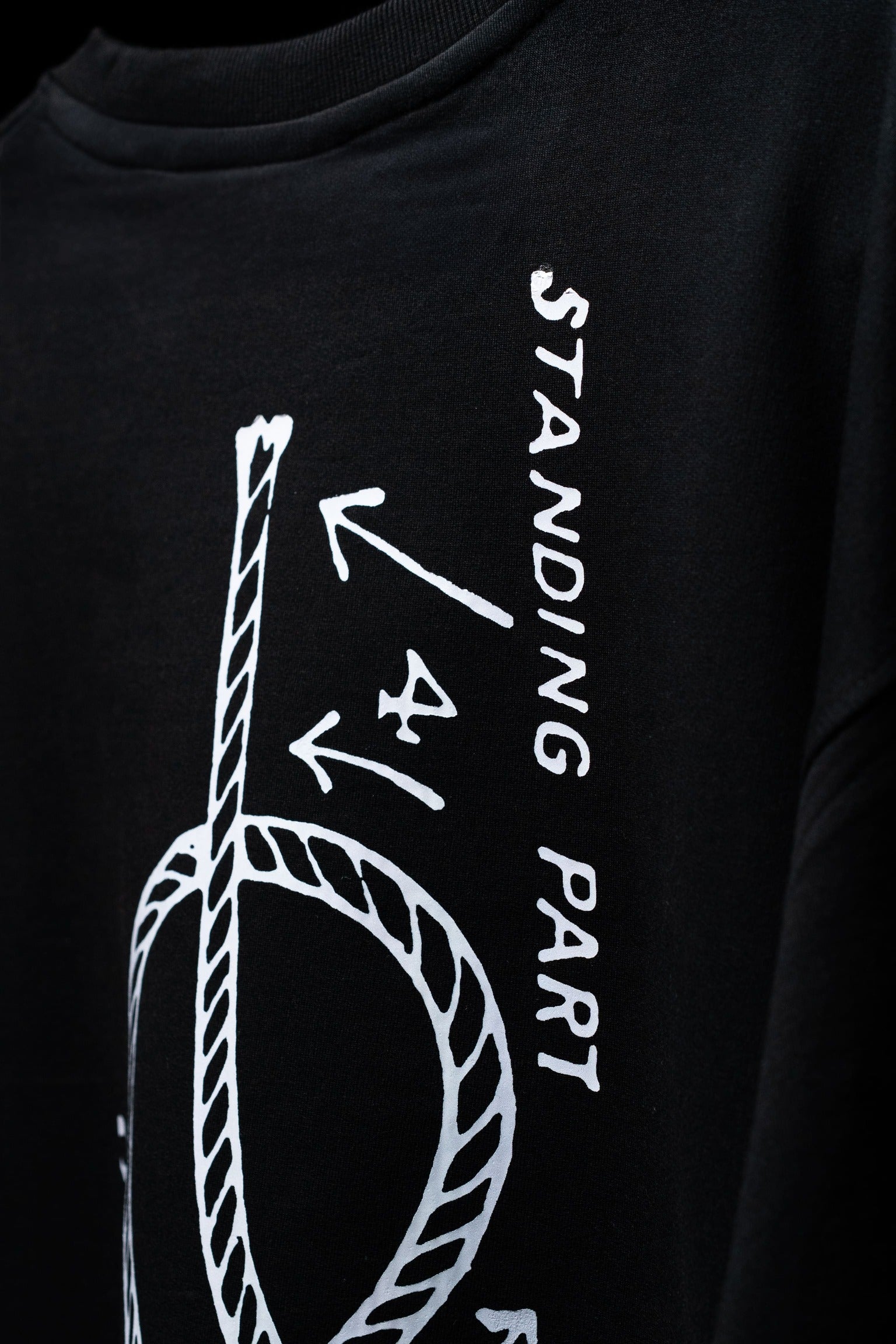 BUYBOT “BIGHT OF ROPE” Technical Diagram Tee