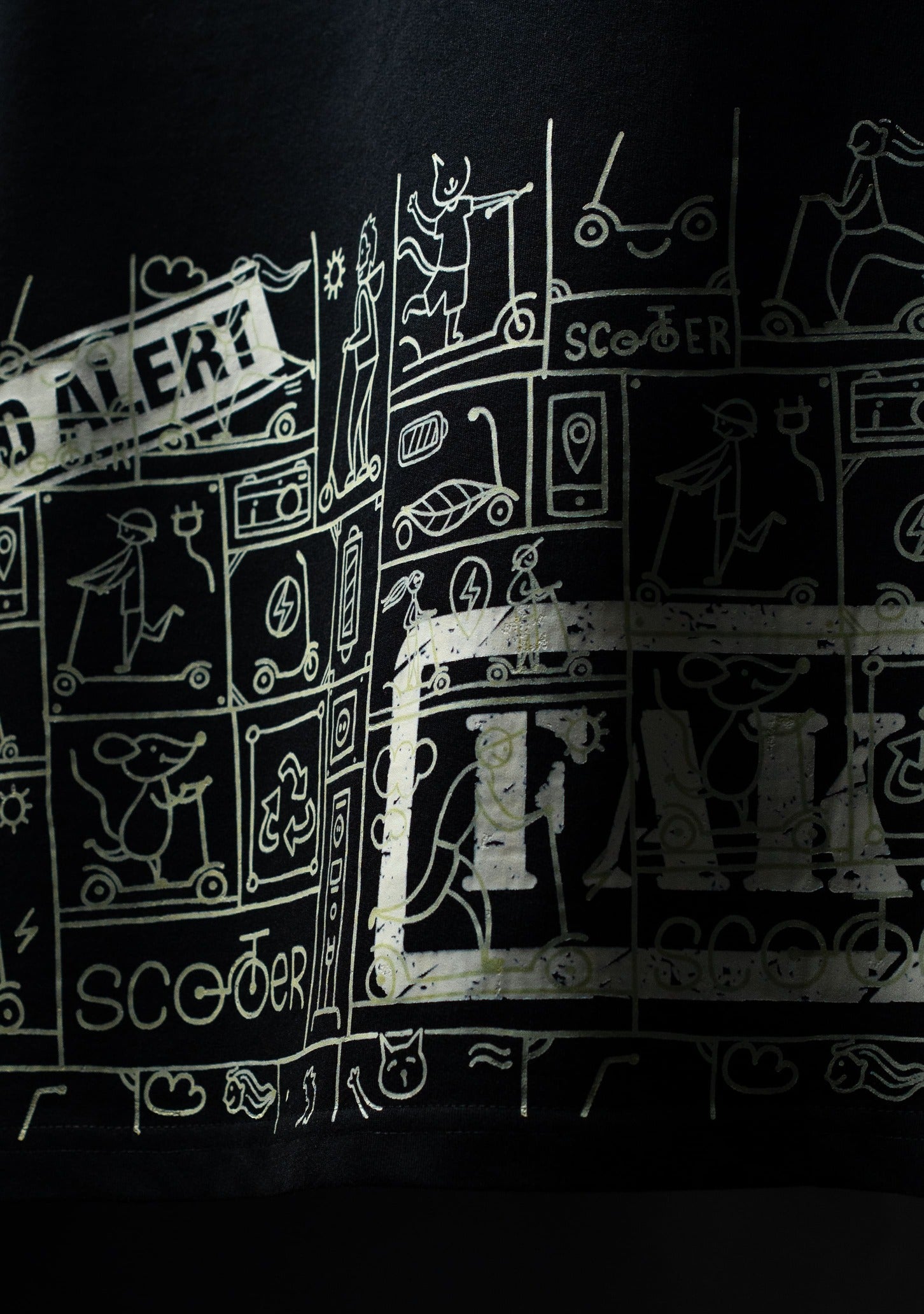 SCOOTER / CITY FLOW Tee