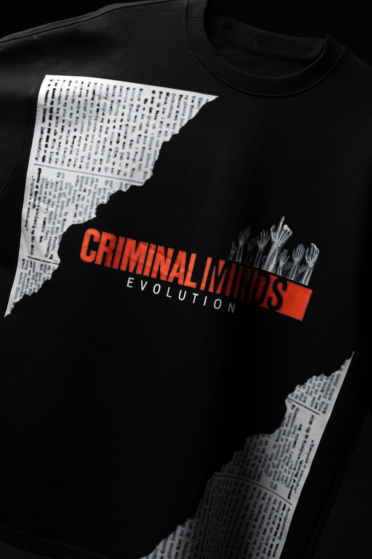 Monochrome “Rise of Voices” Graphic Tee – Black & White Street Edition