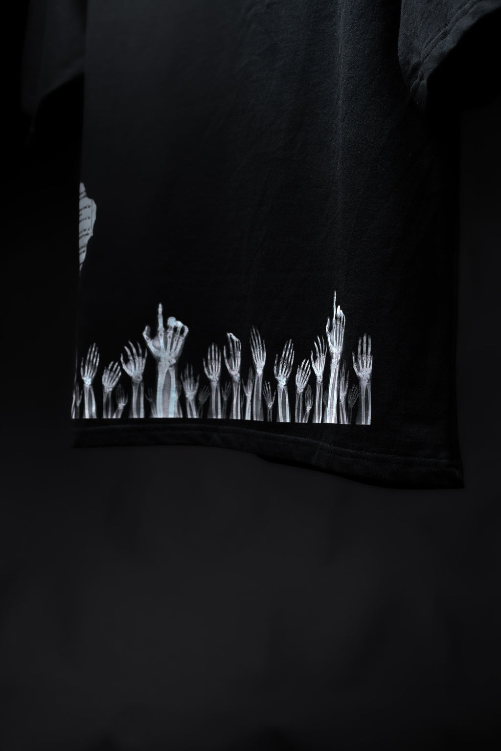Monochrome “Rise of Voices” Graphic Tee – Black & White Street Edition