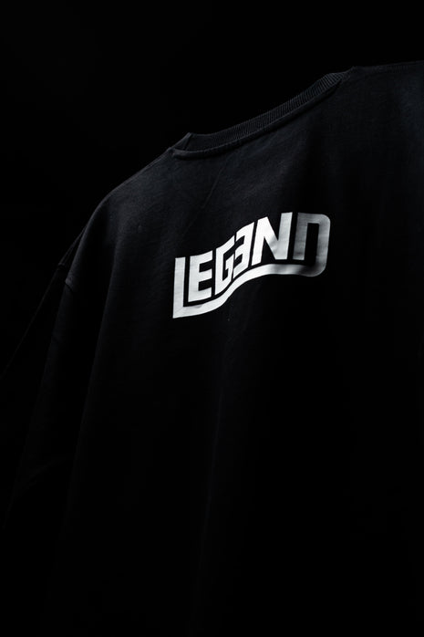 BUYBOT “Nothing Today” Minimalist Oversized Tee – Black Edition