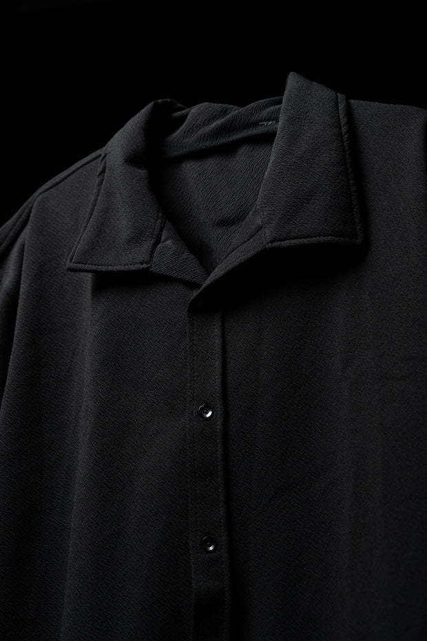 Men’s Black Shirt – Relaxed Fit, Minimalist Style