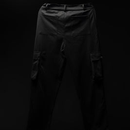 Men’s Black 2-Pocket Cargo Pants – Comfortable & Minimalist Streetwear