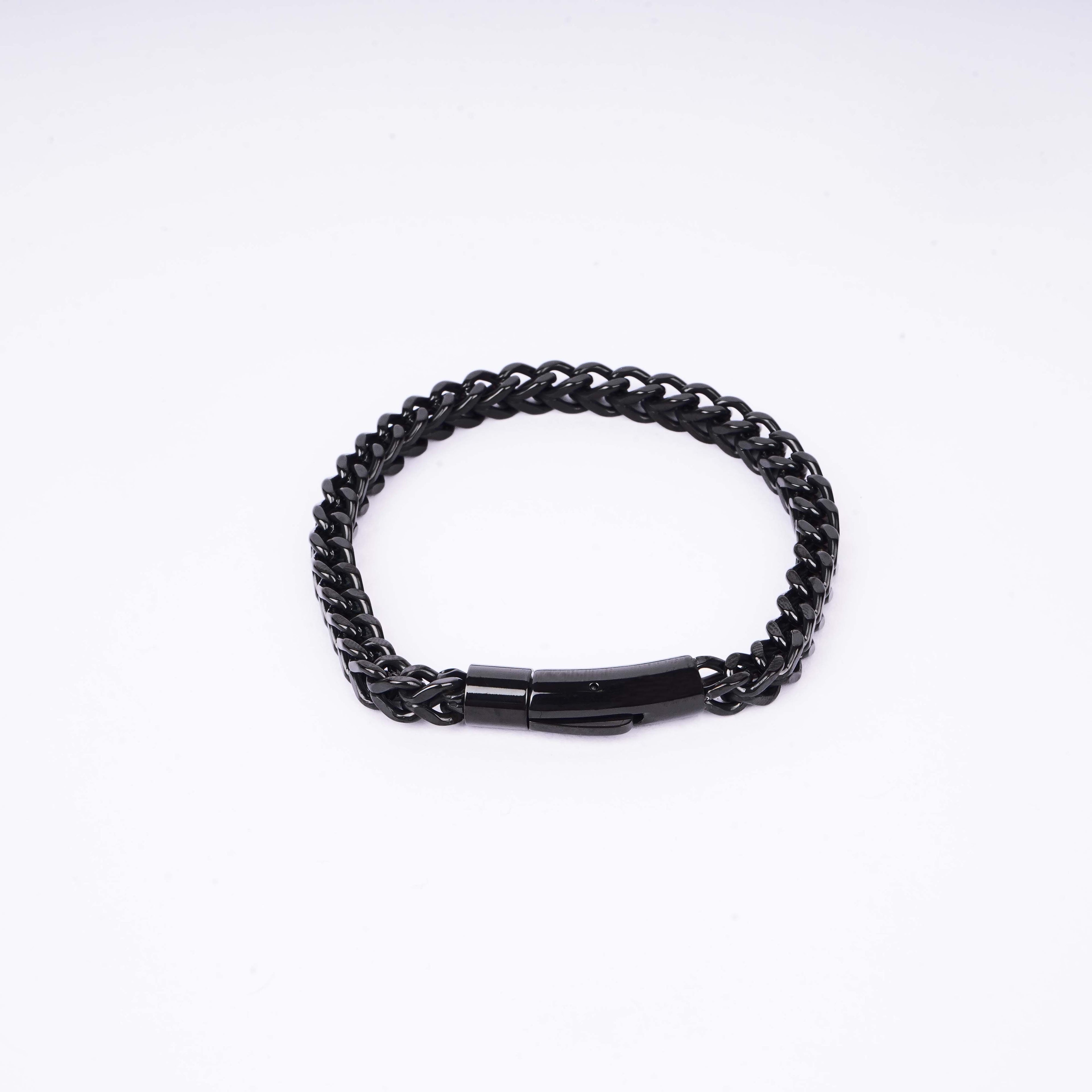OBSIDIAN LINK BRACELET