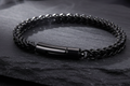 OBSIDIAN LINK BRACELET
