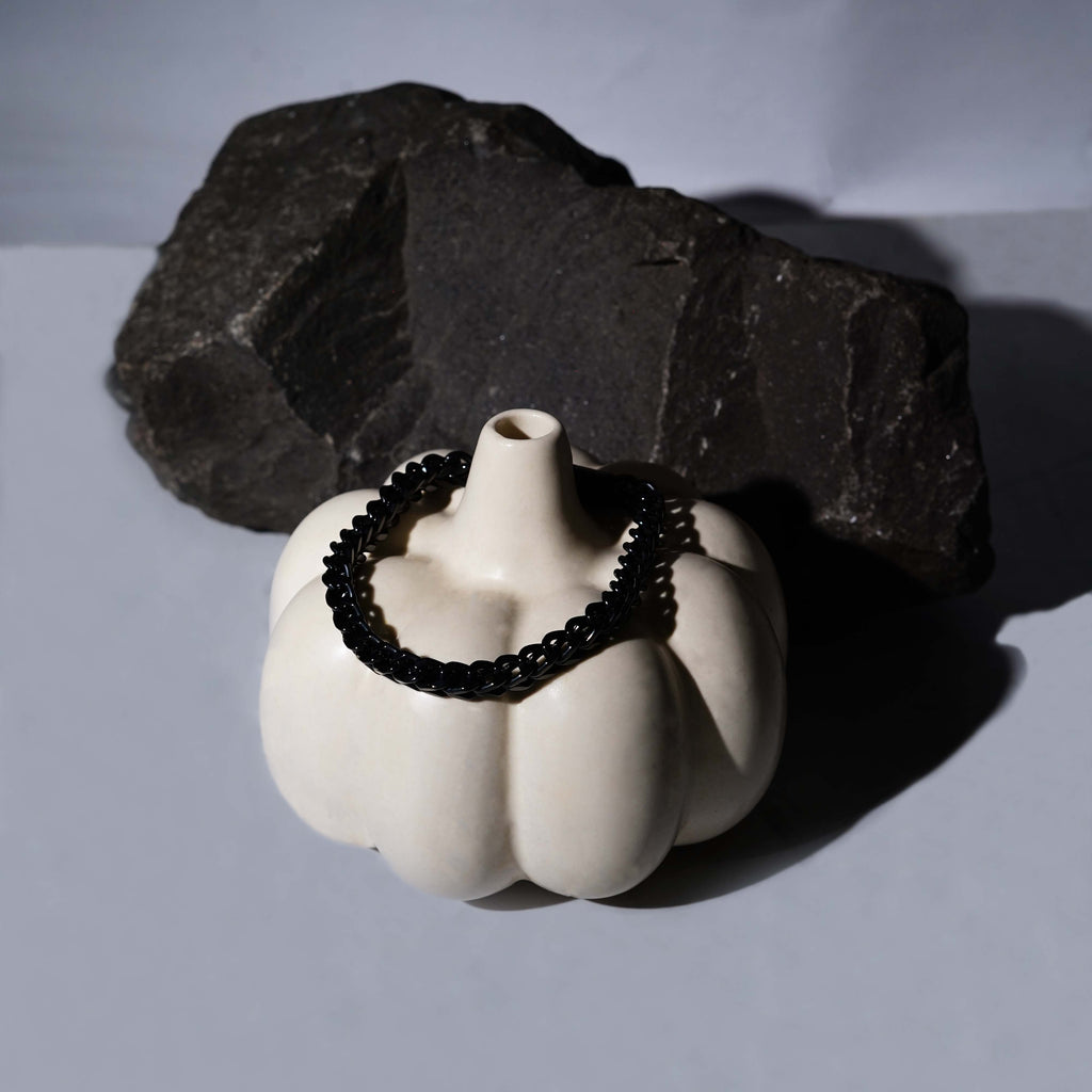 OBSIDIAN LINK BRACELET