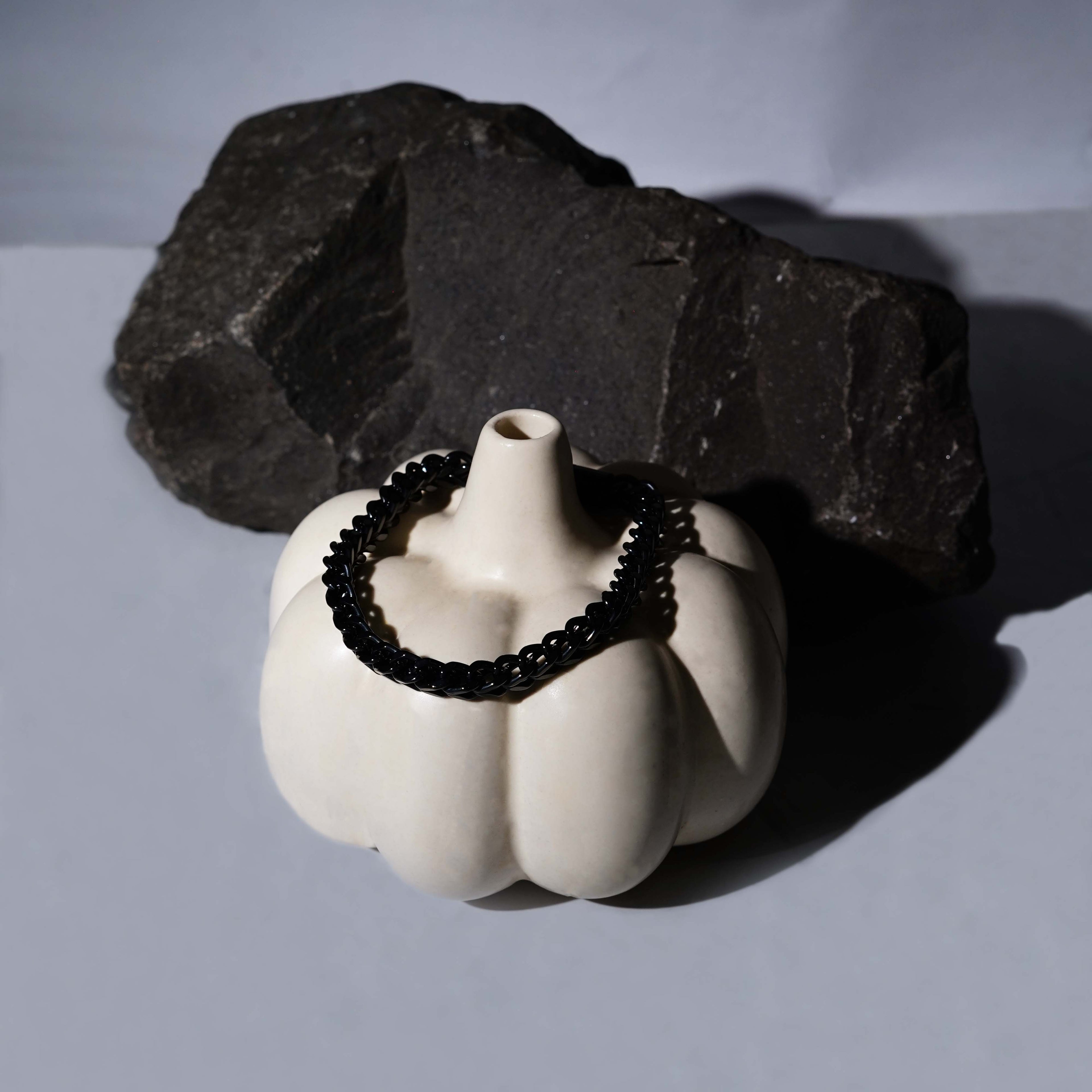 OBSIDIAN LINK BRACELET