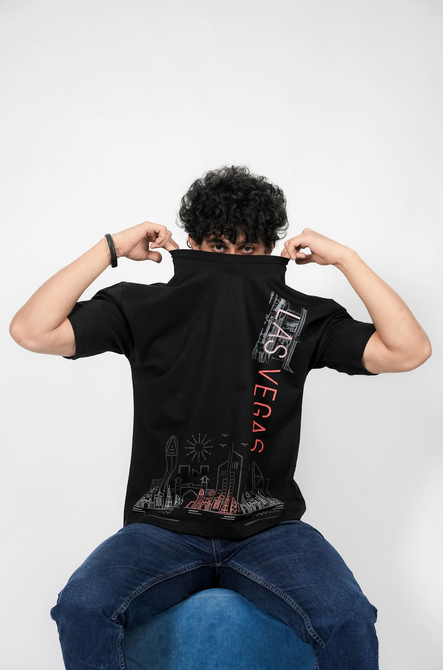 The Black Vegas Minimalist T-Shirt