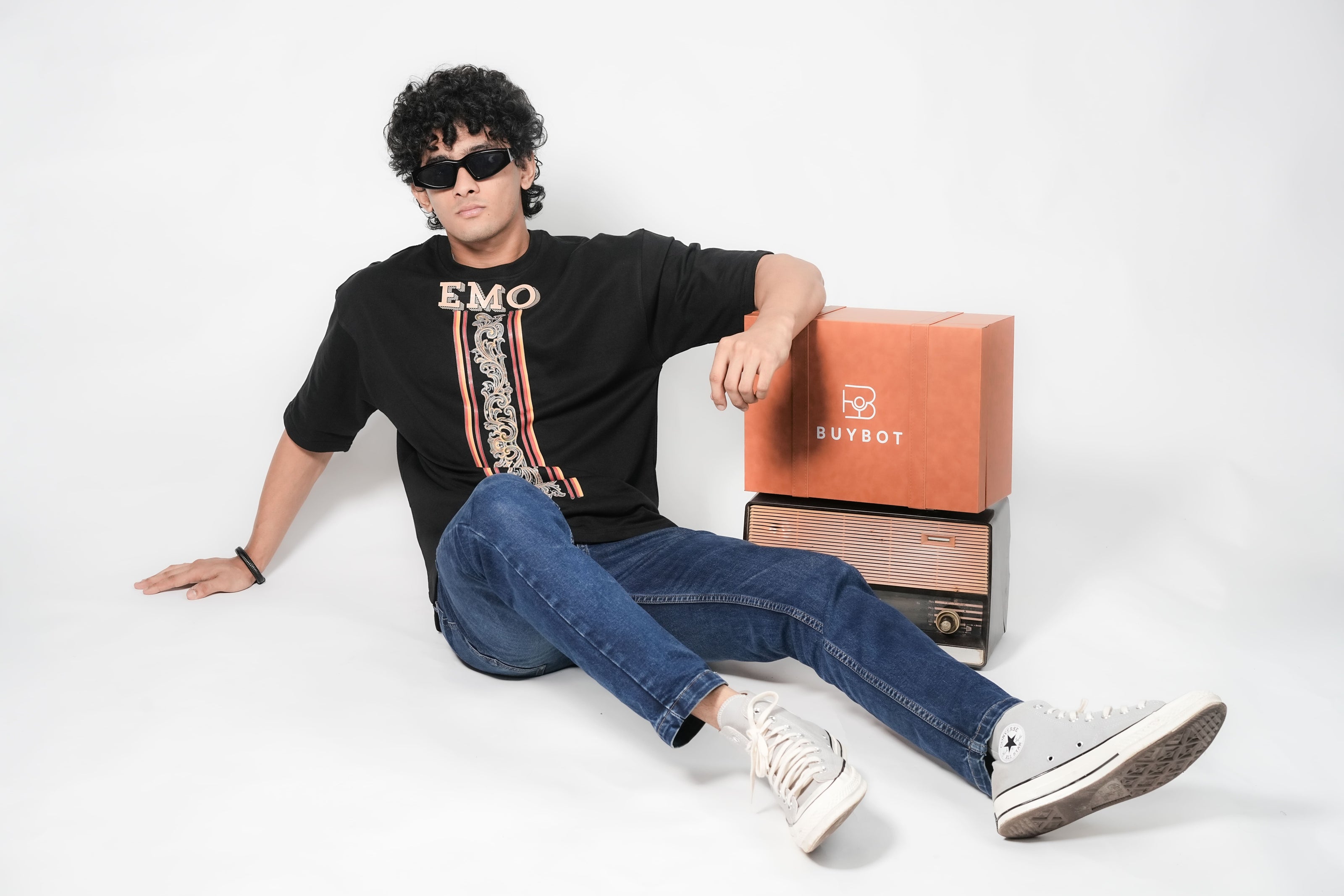 Buybot Raw Reality T-Shirt – French Terry Cotton (250 GSM)