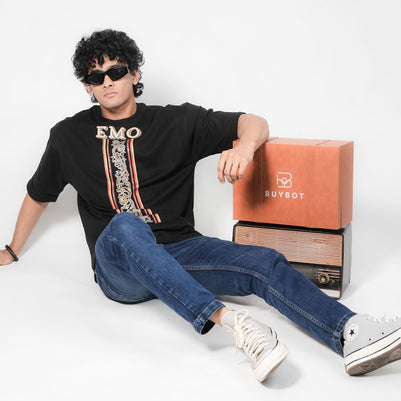 Buybot Raw Reality T-Shirt – French Terry Cotton (250 GSM)