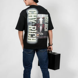 CHY RICH “Crimson Skull” Graphic Tee – Urban Streetwear Edition