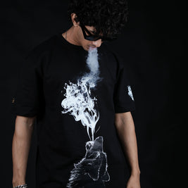 BUYBOT “Smoke Spirit” Oversized Tee – Minimal Street Edition