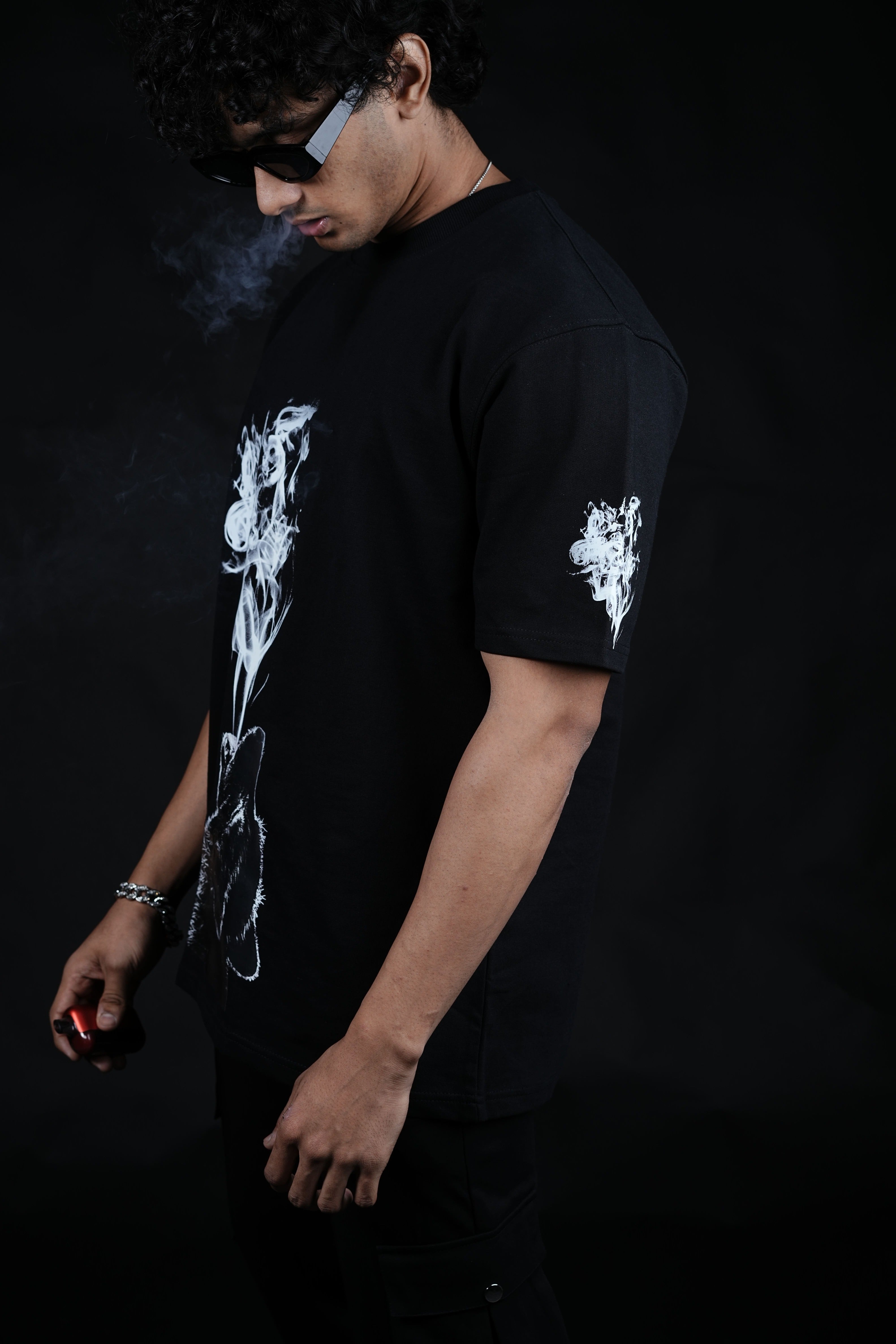 BUYBOT “Smoke Spirit” Oversized Tee – Minimal Street Edition