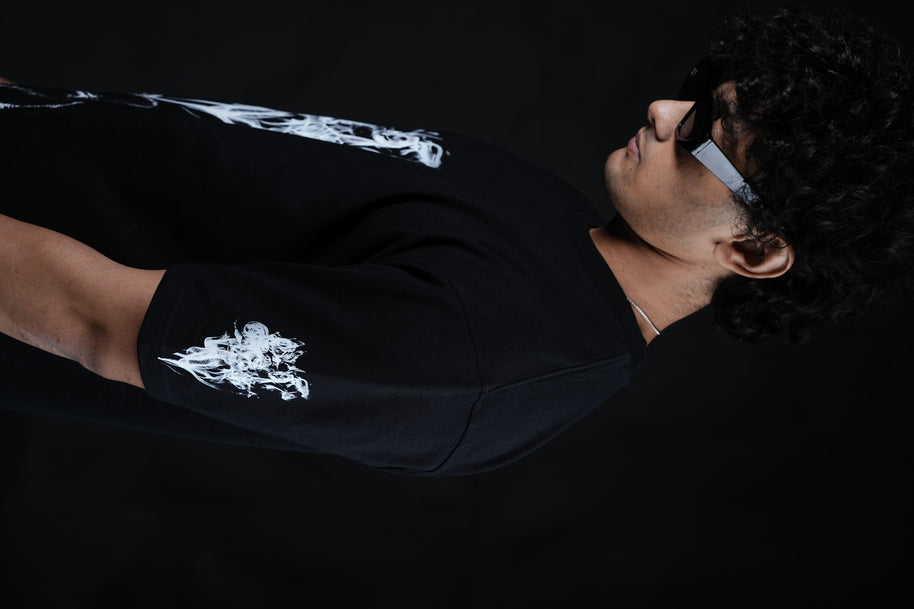 BUYBOT “Smoke Spirit” Oversized Tee – Minimal Street Edition