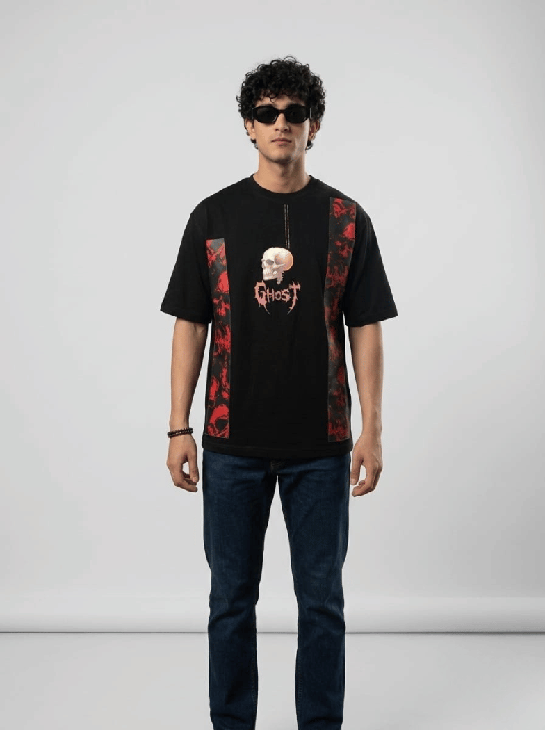 Crimson Skull "GHOST"  Tee