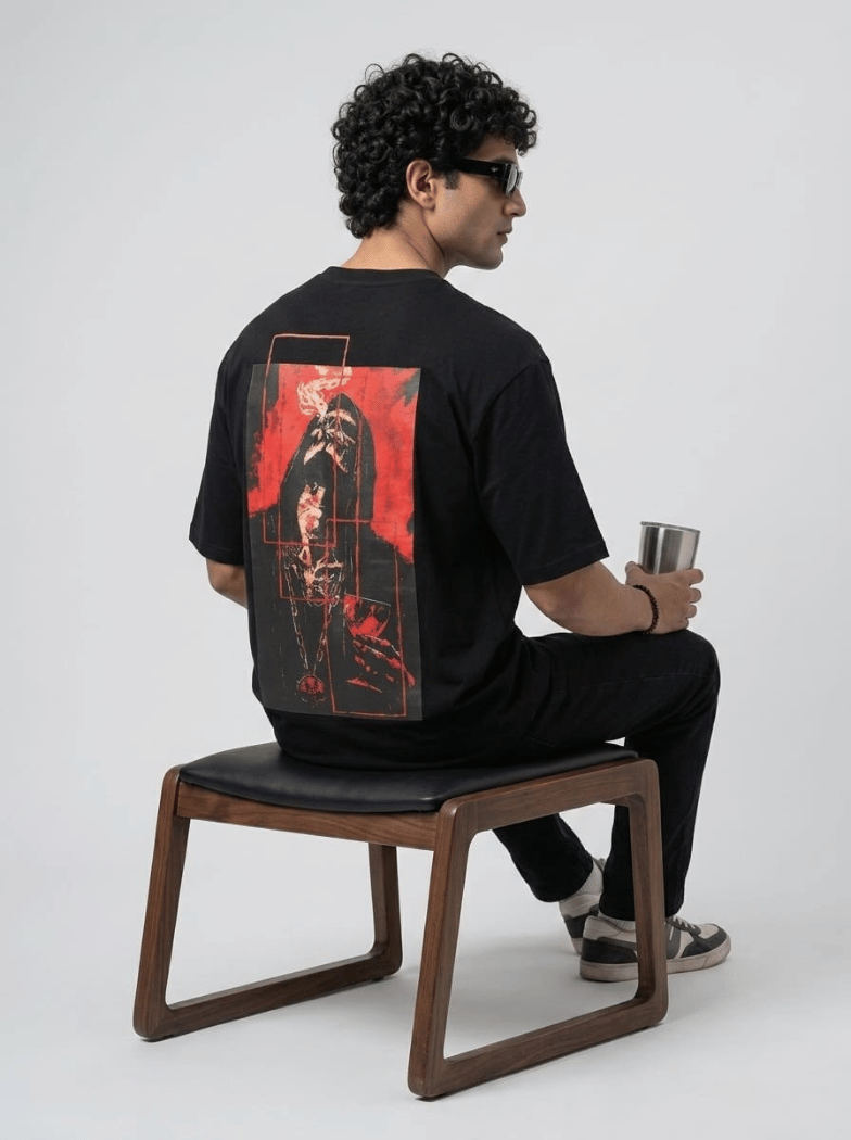 Crimson Skull "GHOST"  Tee