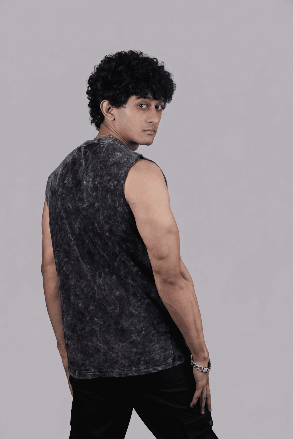 BUYBOT “OBSIDIAN WASH” Tank Tee – Sleeveless Edition
