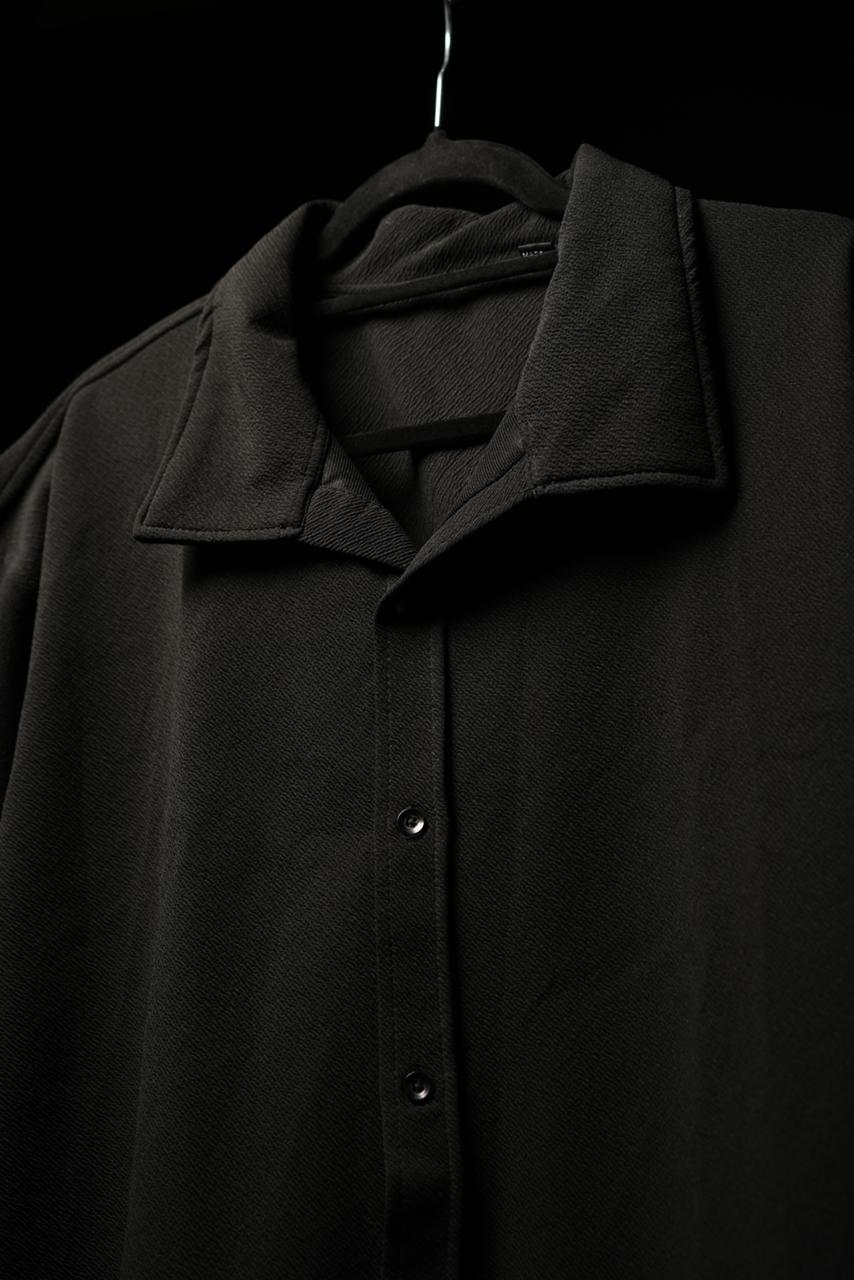Men’s Black Shirt – Relaxed Fit, Minimalist Style